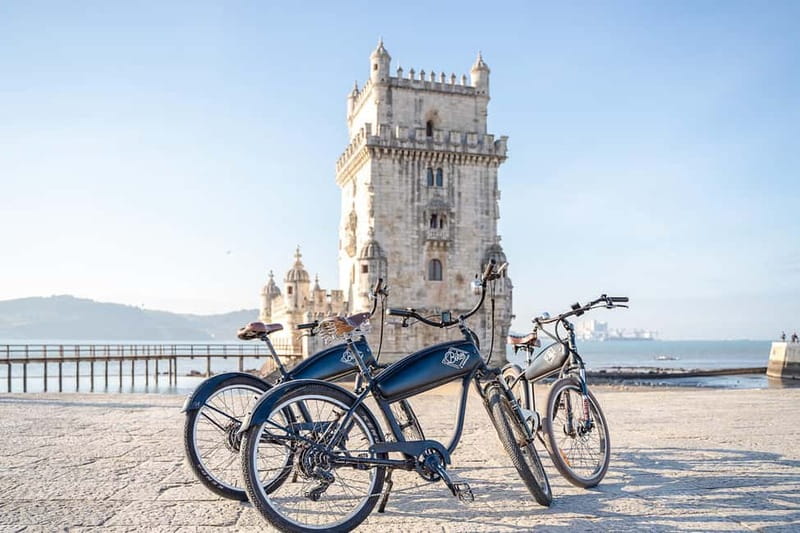 Lisbon: Electric Bike Tour by the River to Belém - Jerónimos Monastery and Manueline design