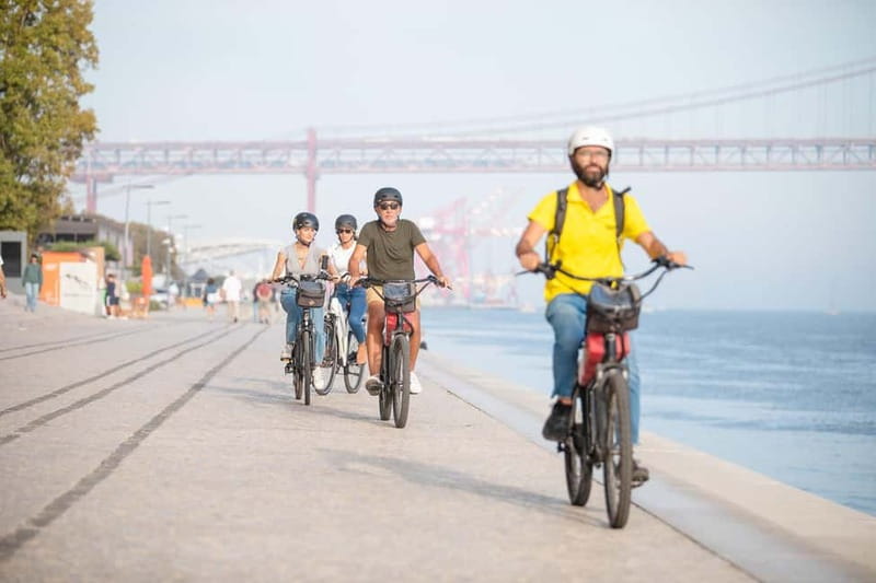 Lisbon: Electric Bike Tour by the River to Belém - Belém Tower at the end of the ride