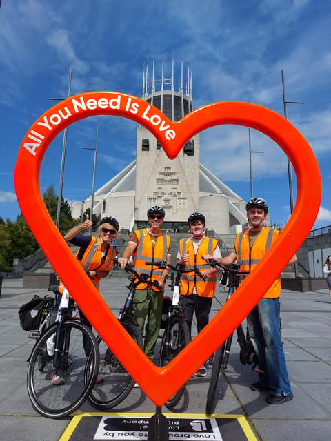 Liverpool: City Centre Highlights Tour on eBikes - Liverpool Cathedral and Chinatown