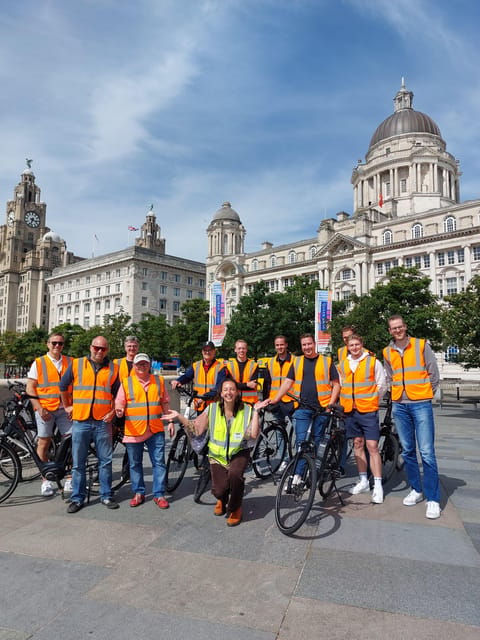Liverpool: City Centre Highlights Tour on eBikes - The site of Liverpool Castle