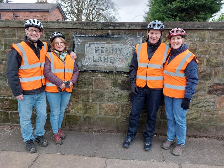 Liverpool: The Beatles Tour on Electric Pedal-Assist Ebikes - Lennon’s childhood home and the Woolton connection