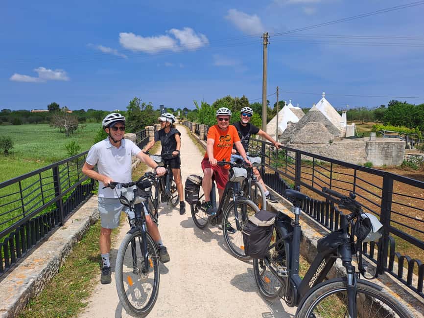 Locorotondo: E-bike Tour on the Apulian Aqueduct Cycleway - Key points to know before you book