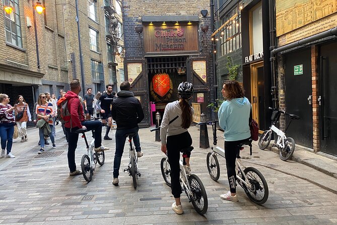 London E-Bike tour & Borough market - St Paul’s Cathedral from Gabriel’s Wharf