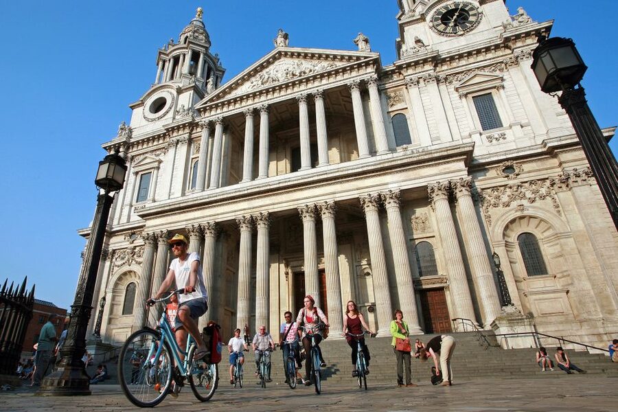 London: East London Town 3.5-Hour Bike Tour - St. Katherine’s Dock, Brunel’s Tunnel, and Tobacco Dock