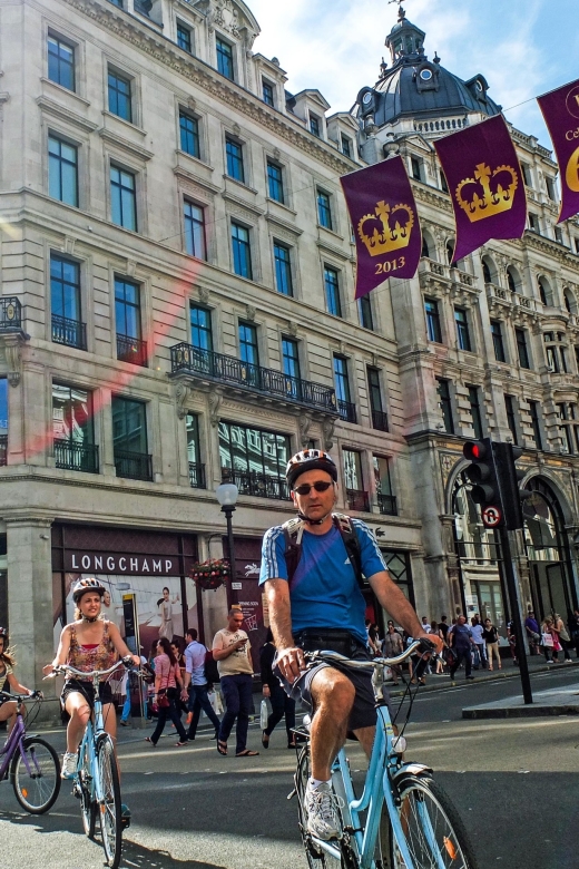 London: Guided Bike Tour of Central London - Waterloo Bridge and the southern return