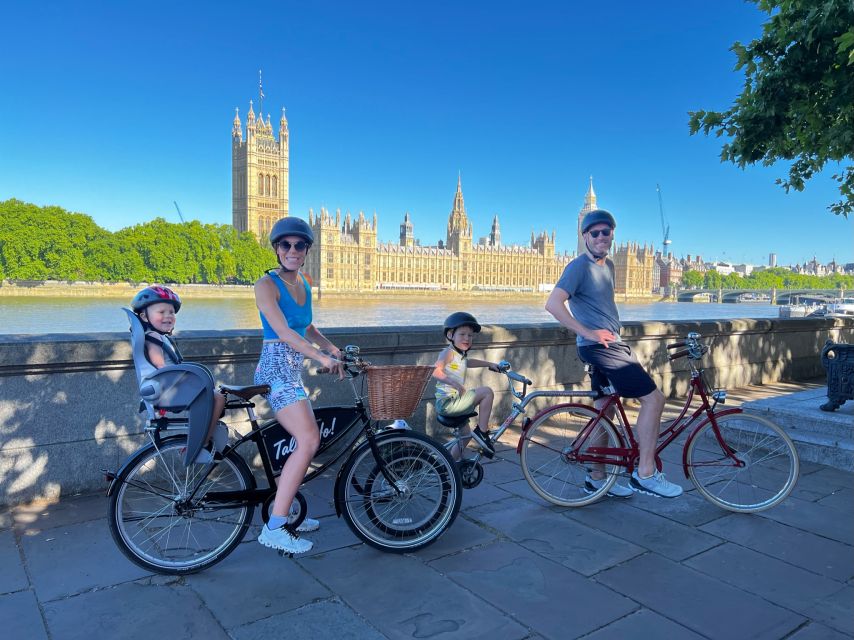 London: Private Family Guided Bike Tour with Childseats - Why this private bike ride works for families