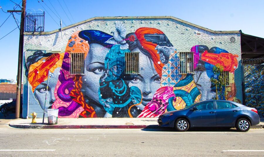 Los Angeles: Arts District Bike Tour & Urban Adventure - The Arts District tells an industrial story