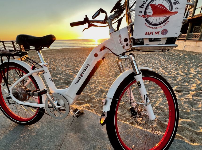 Los Angeles: Beach E-Bike Ride Redondo Beach to Santa Monica - El Porto and Dockweiler Offer More Open Shoreline