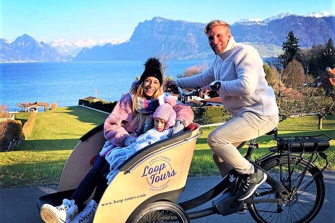 Lucerne's Hidden Secrets by Electric Cargo Bike - Leaving Lucerne station for a quieter side of the city