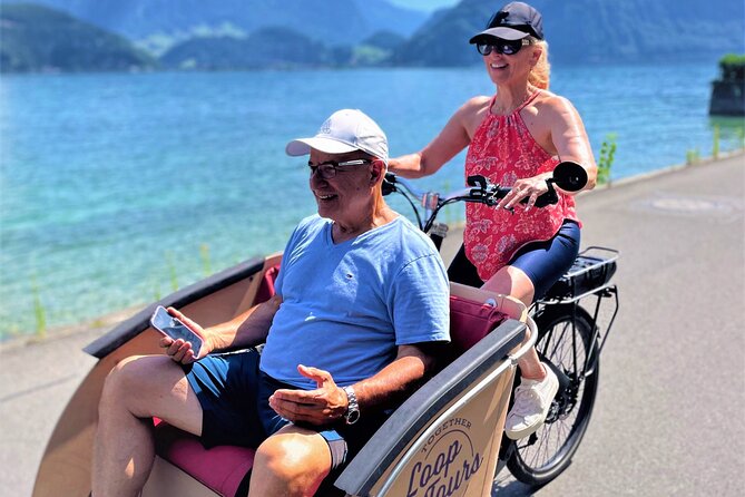 Lucerne's Hidden Secrets by Electric Cargo Bike - Five stops, five ways to read Swiss life