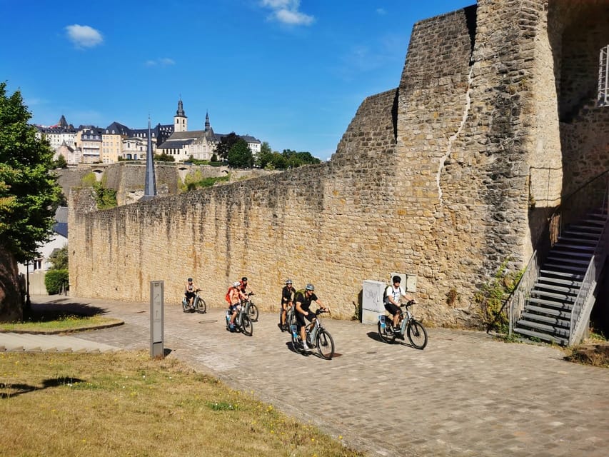 Luxembourg City: The Best of Guided E-Bike Tour in 3 Hours - Grand Ducal Palace, the old center, and the Herb Market