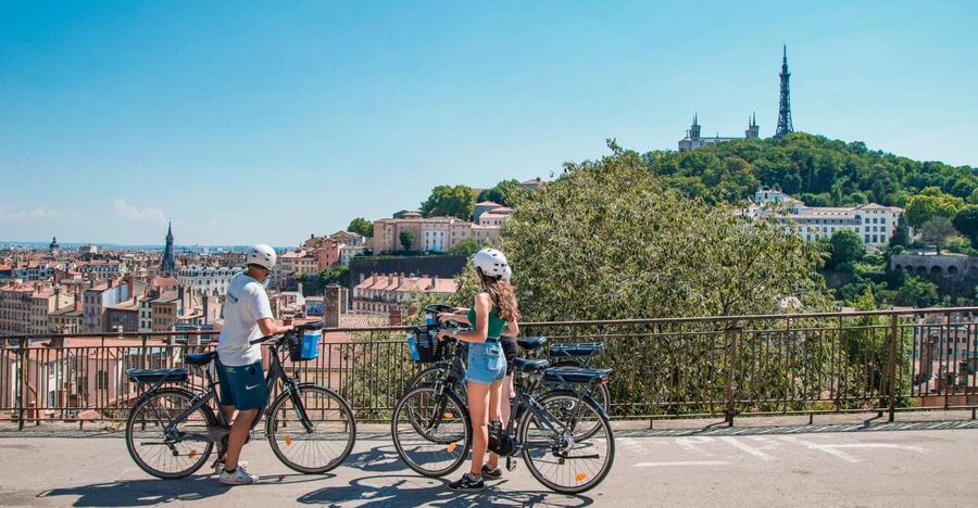 Lyon: 2-Hour Panoramic E-Bike Tour - Climbing Fourvière Hill by electric bike