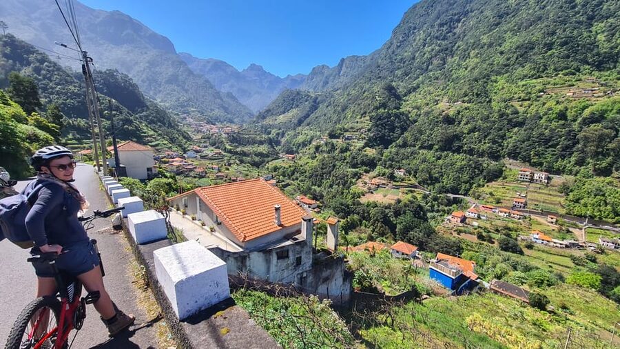 Madeira: Guided E-bike Tour of the North Coast - Through laurel forest and farm country