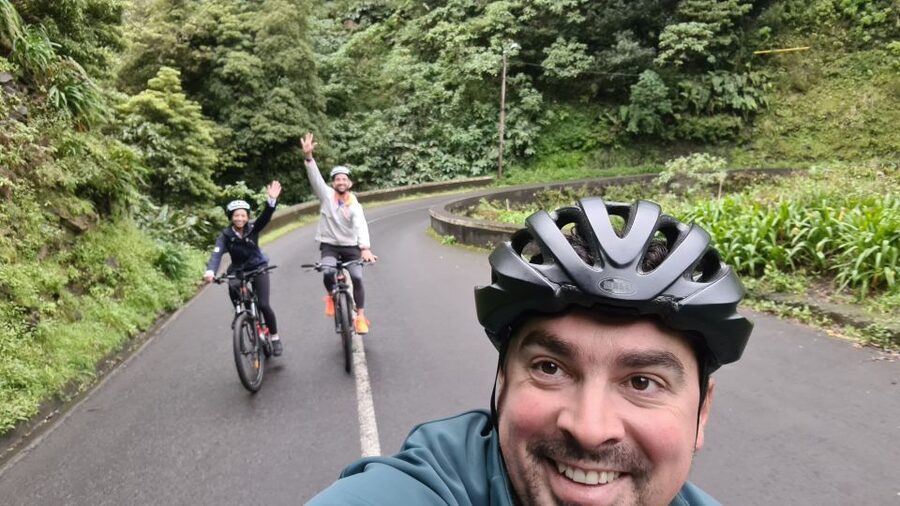Madeira: Guided E-bike Tour of the North Coast - What the e-bikes are like on steep roads