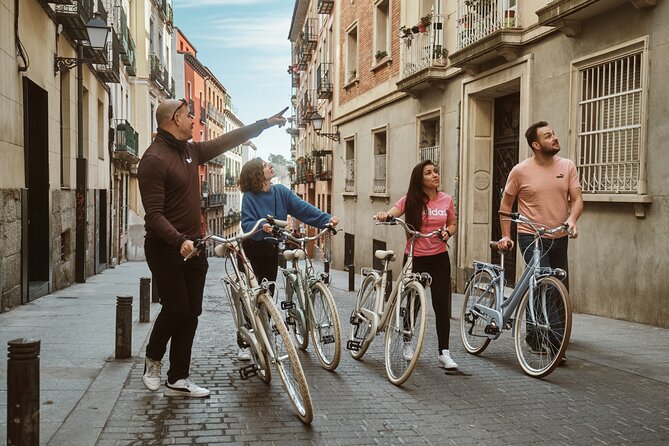Madrid: City Highlights Guided Vintage Bike Tour - The Art Triangle: CaixaForum, the Prado, and San Jerónimo el Real