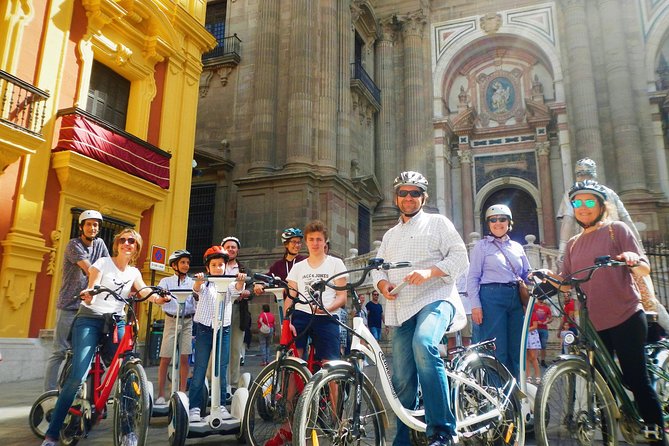 Malaga Electric Bikes Guided Tour - The Gibralfaro climb and the best view of the morning