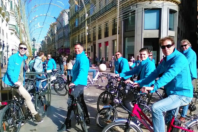 Malaga Electric Bikes Guided Tour - Down to the coast, beach views, and refreshments