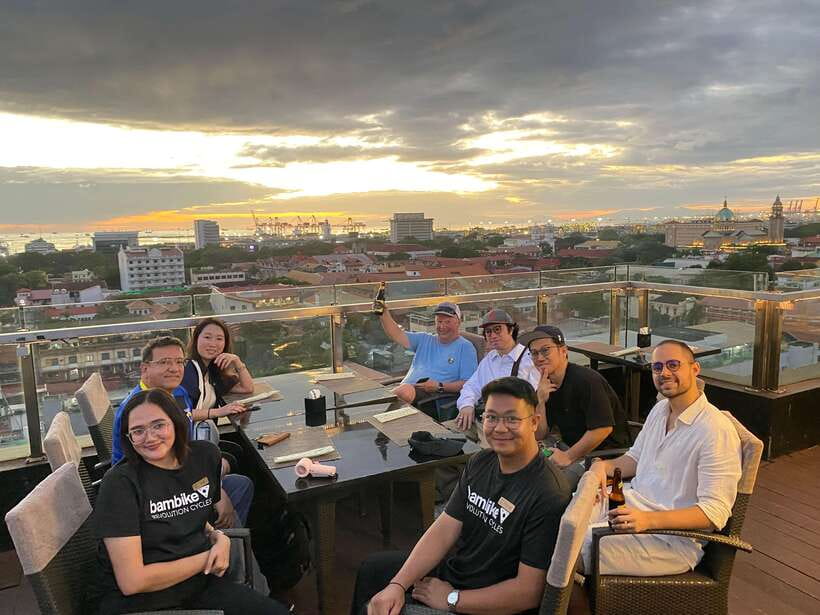 Manila: Guided Sunset Bamboo Bike Tour in Intramuros - Key points at a glance