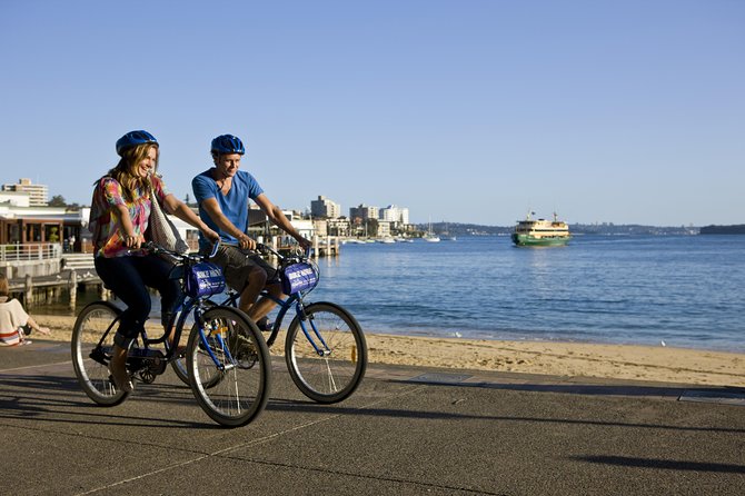 Manly Self-Guided Bike Tour - The International College of Management and its old stone setting