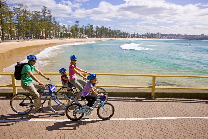Manly Self-Guided Bike Tour - Manly Beach and the long coastal finish