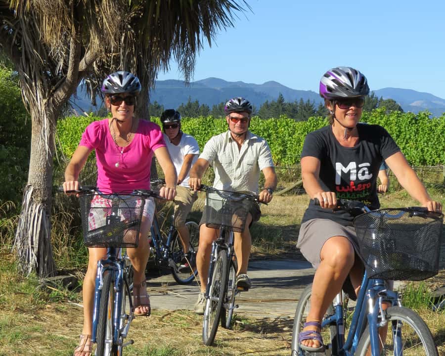 Marlborough: Half Guided and Half Self-Guided Bike Wine Tour - 9:15 pickup and an easy start