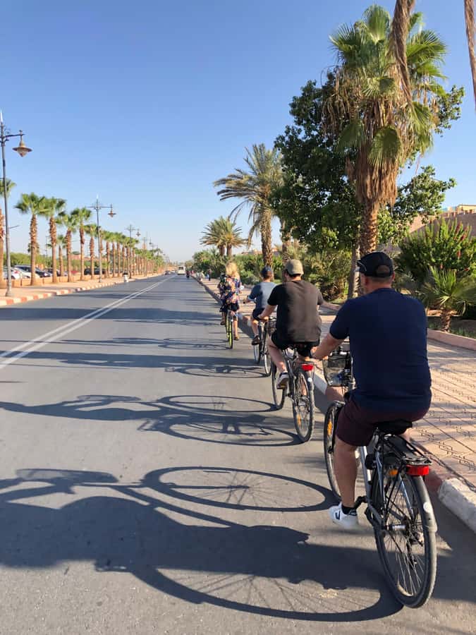Marrakech:Guided City Cycling Tour - Culture, Colors & Charm - Meeting the guides near the Royal Palace