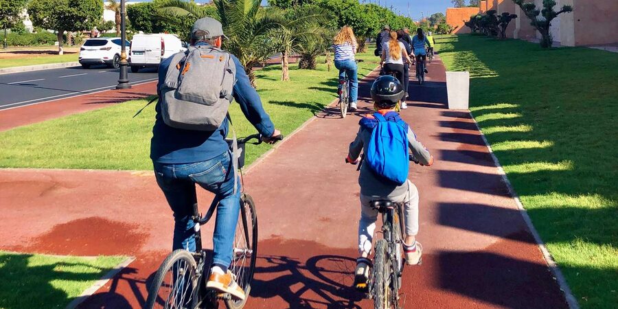 Marrakech:Guided City Cycling Tour - Culture, Colors & Charm - The shift to Gueliz and modern Marrakech
