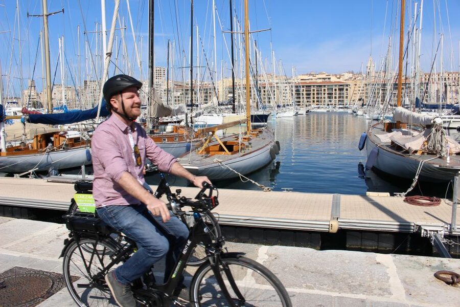 Marseille: E-bike Virtual Guided Tour - Notre Dame de la Garde and the city panorama
