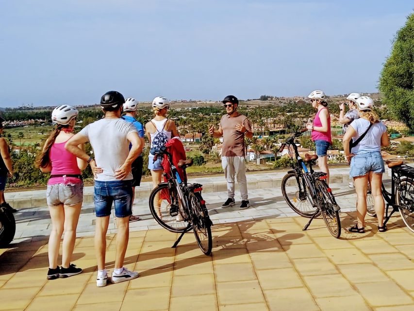 Maspalomas: Southern Coast E-Bike Tour Option Tapas Tasting - El Pajar, a Volcanic Beach, and Optional Tapas