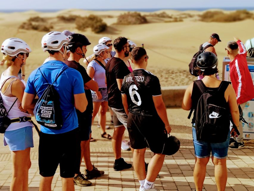 Maspalomas: Southern Coast E-Bike Tour Option Tapas Tasting - Guide Style and Group Size