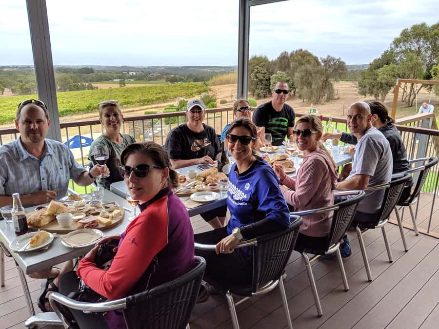 Mclaren Vale Hills Vines and Wines Bike Tour from Adelaide - The Willunga Hill descent into McLaren Vale