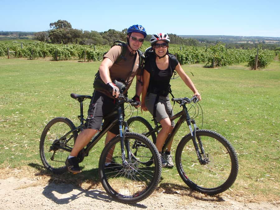 Mclaren Vale Hills Vines and Wines Bike Tour from Adelaide - Wine tastings with room to breathe