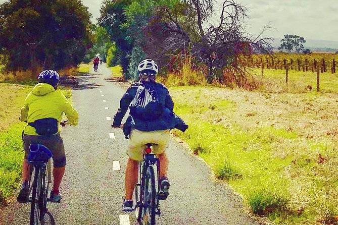 McLaren Vale Shiraz Trail Cycling Tour from Adelaide - The 9am Adelaide start keeps the day easy