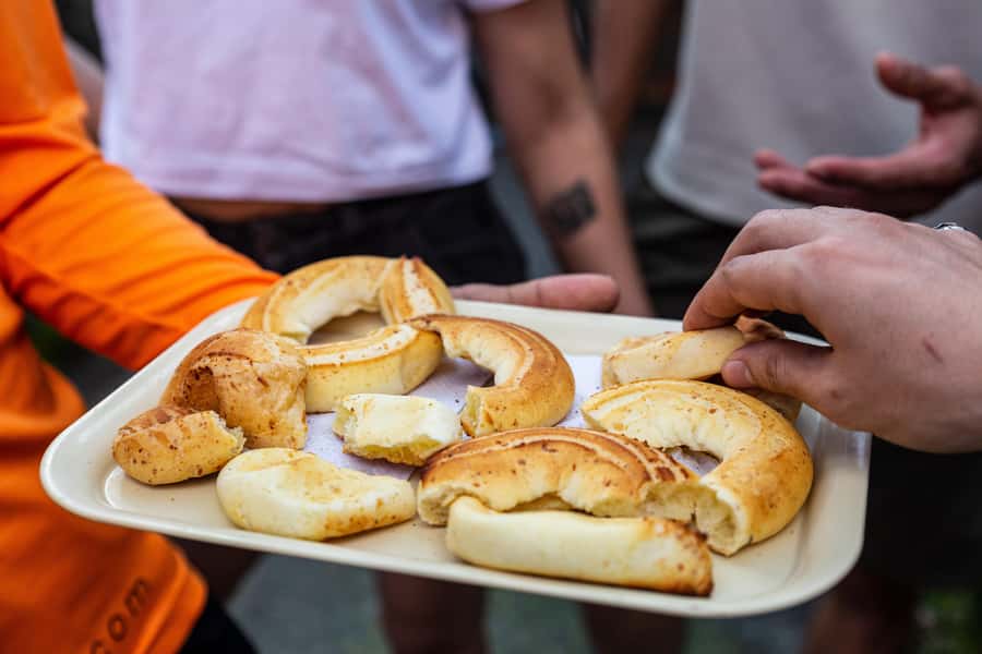 Medellín: E-bike and Foodie Tour - Medellín River Parks slow the ride before the return
