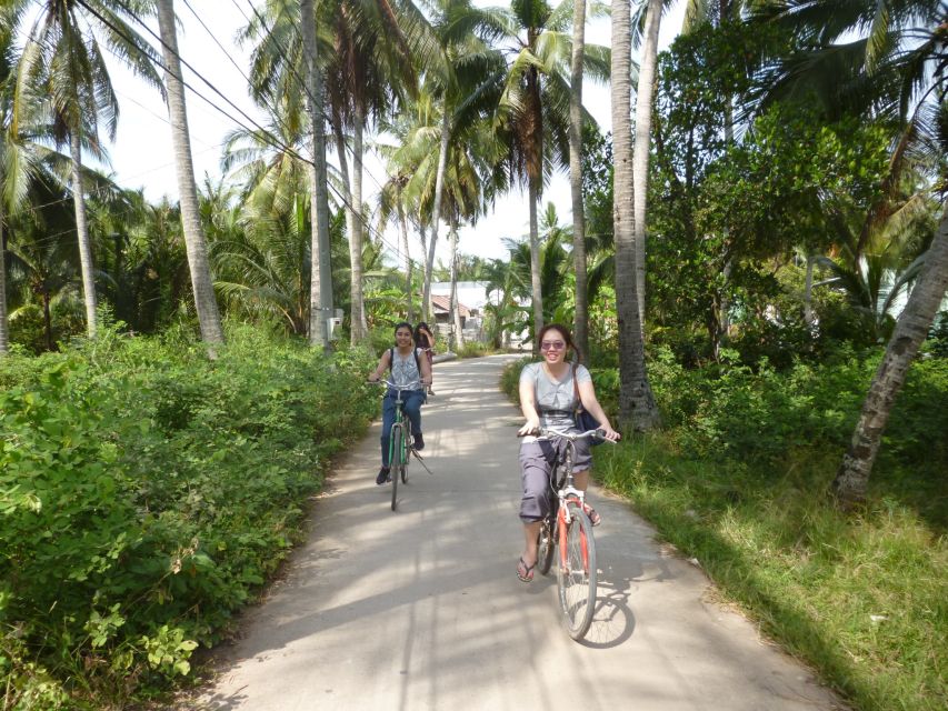 Mekong Day Tour by Car:Cai Be market, Local Island & Cycling - A homemade Mekong lunch at noon