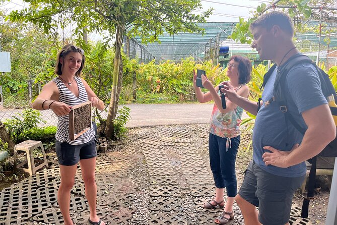 Mekong Day Trip Explore Village Bicycle CookingClass Group 12 Pax - The morning road to Ben Luc