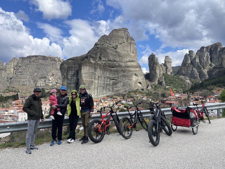 Meteora: E-Bike Epic Sunset Tour With Local Guide & Drink - Who should book this Meteora ride?