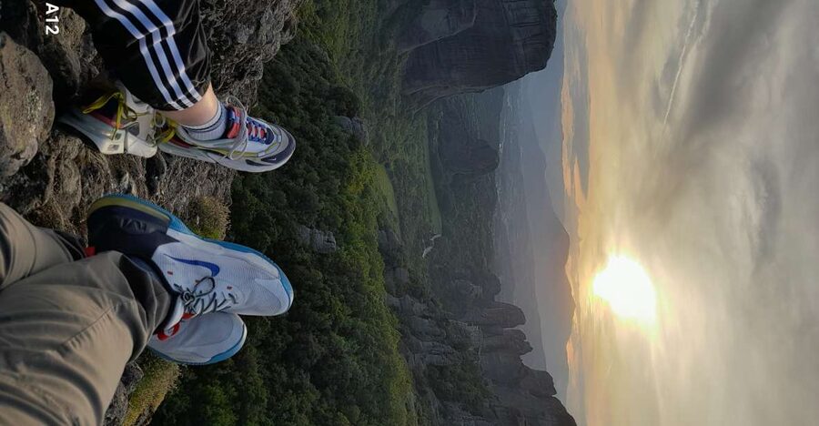 Meteora: E-Bike Epic Sunset Tour With Local Guide & Drink - The downhill return to Kalabaka