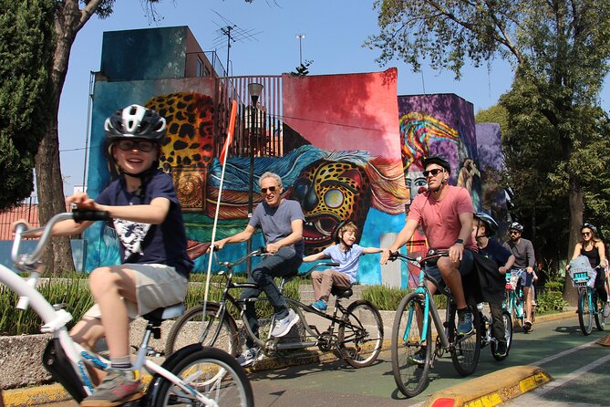 Mexico City: Art Naco, murals & street art bike tour - Downtown Route: Obrera, Doctores, and the city center