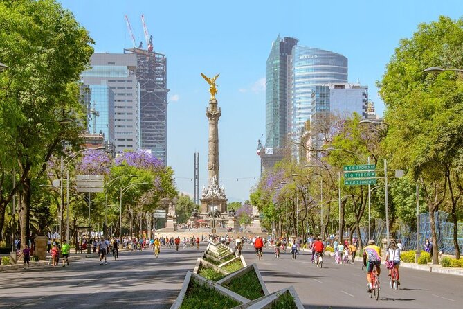 Mexico City Highlights E-Bike Tour With Foodie Stops - Starting near Reforma at Laila Hotel