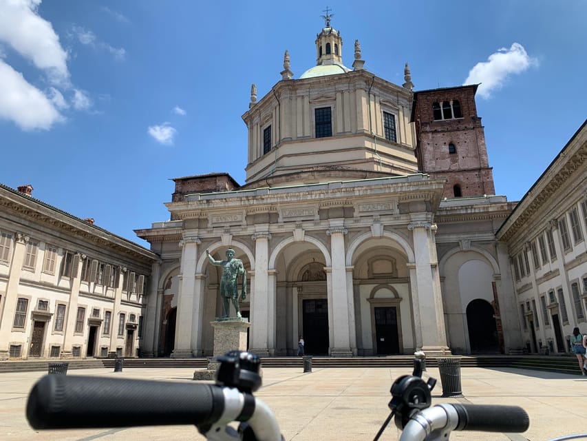 Milan: City Highlights Bike Tour - Sant’Ambrogio and the move toward the canals