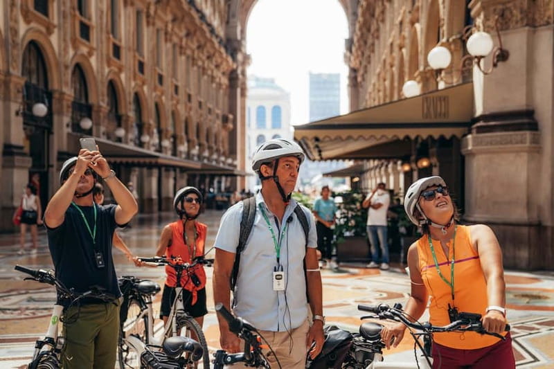 Milan: Highlights and Hidden Gems E-Bike Tour - The Duomo and the grand center