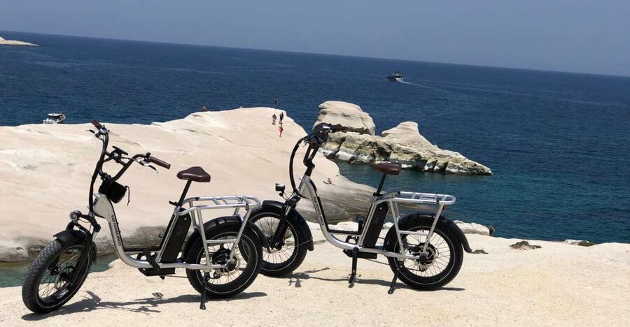 Milos: Half day electric bike tour with Sarakiniko beach - What $82 buys you