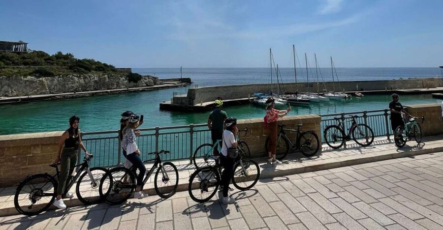 Monopoli: E-Bike Tour with Sandwich and Wine - Starting beside Monopoli’s old town