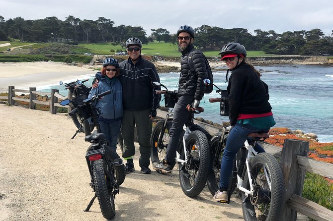 Monterey's 17 Mile Drive Guided Electric Bike Tour, 3 hr - Spanish Bay and the first oceanfront viewpoints