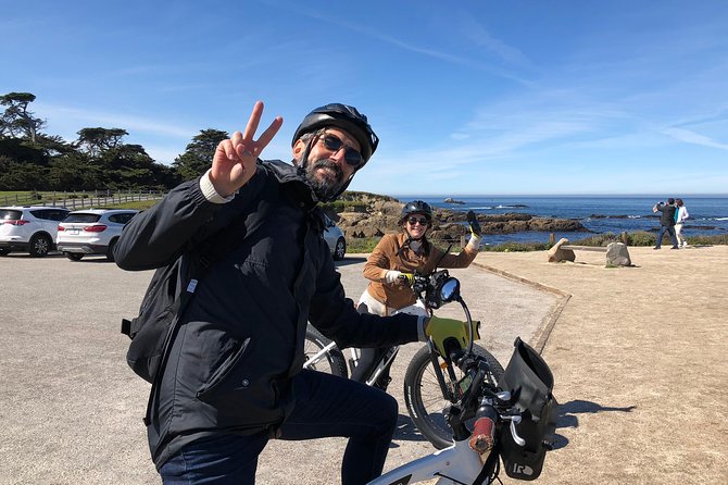 Monterey's 17 Mile Drive Guided Electric Bike Tour, 3 hr - Pebble Beach Market gives the ride a useful pause
