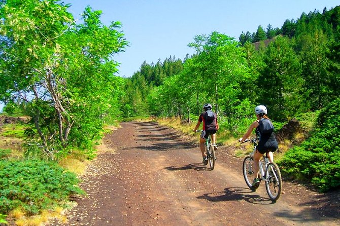 Mountain Biking Etna by MTB or E-Bike - Sandy descents, woods, and old lava flows