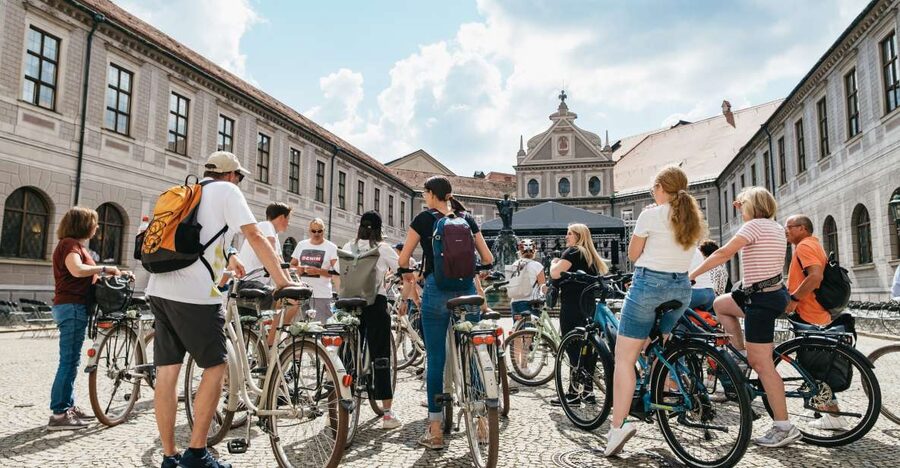 Munich 3-Hour Guided Bike Tour - Maximilianstrasse and the former royal center