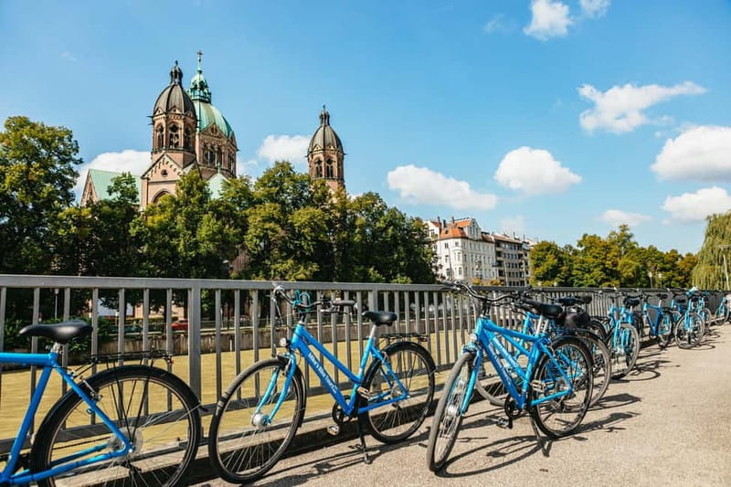 Munich: Guided City Tour by Bike with Beer Garden Stop - The English Garden and Munich’s river surfers