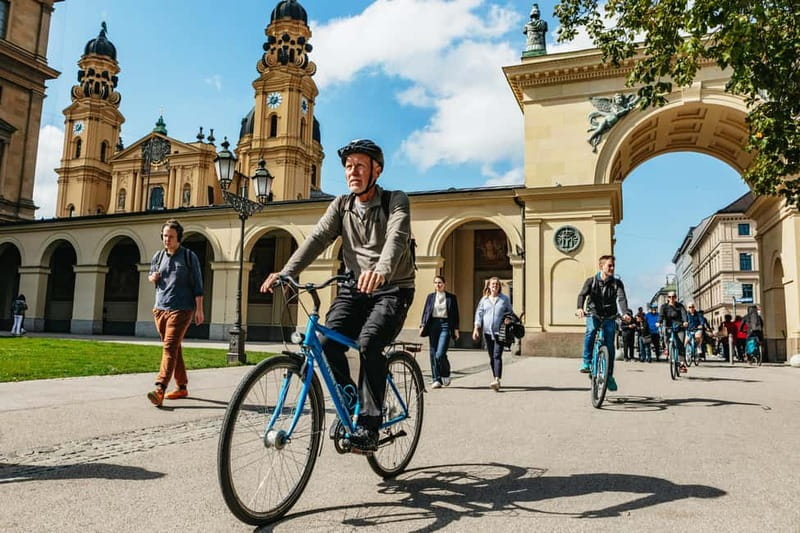 Munich: Guided City Tour by Bike with Beer Garden Stop - Meeting under the Old Town Hall clock